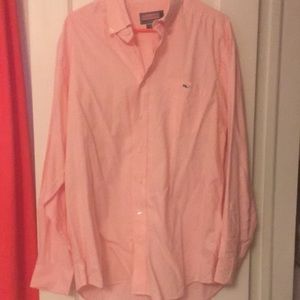 Pink Vineyard Vines Button Down
